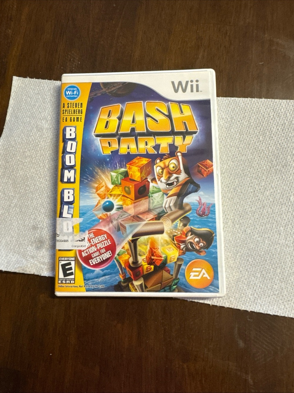 Bash Party (Wii) - Colorful Game Cover